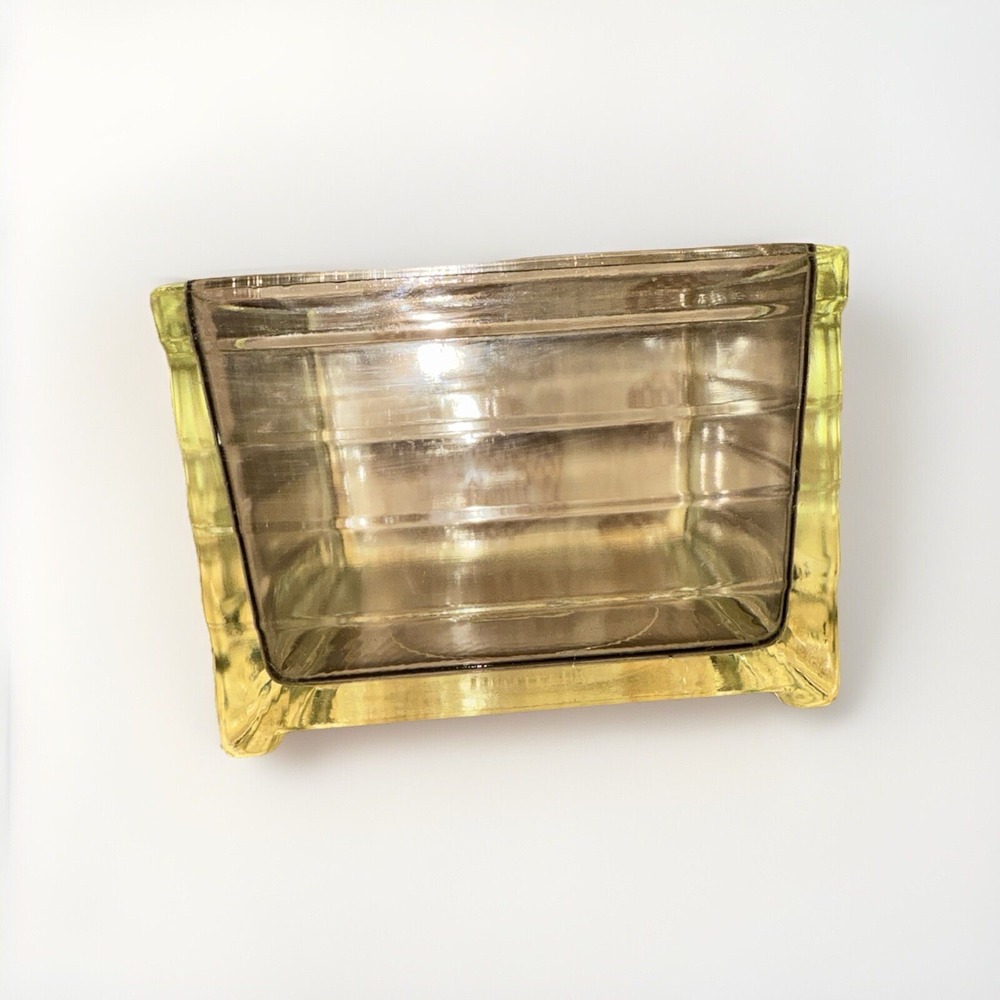 Antique Glasbake (Glassbake) Refrigerator Food Storage Container art deco rare‎